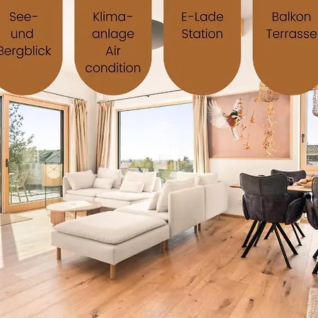 Daire Vogelnest - Stilvolles Neubau-loft Markdorf